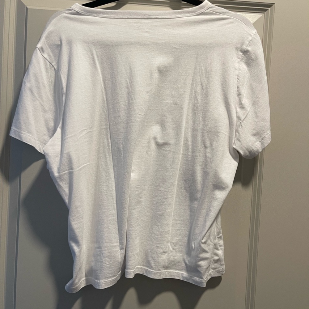 Abercrombie & Fitch White Skimming Tee - Picture 4 of 4